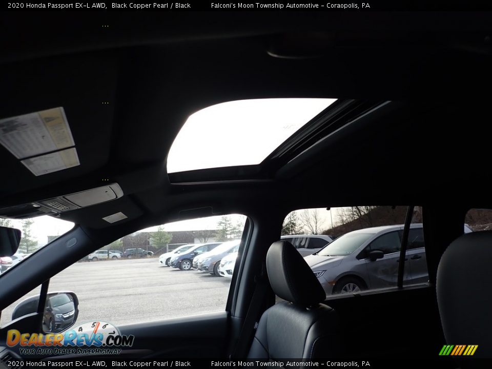 2020 Honda Passport EX-L AWD Black Copper Pearl / Black Photo #13