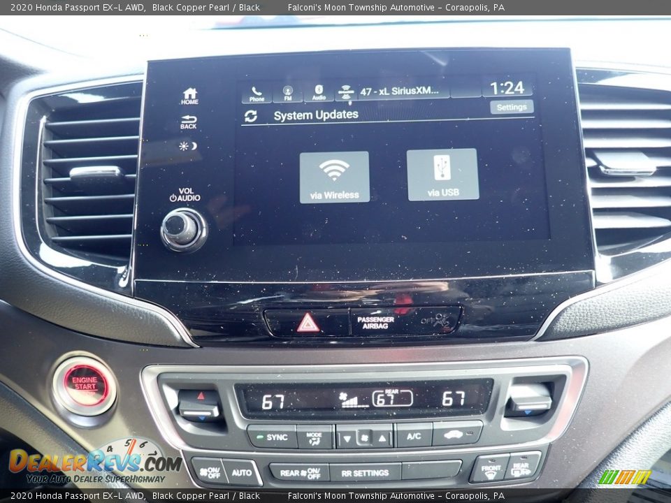 2020 Honda Passport EX-L AWD Black Copper Pearl / Black Photo #14