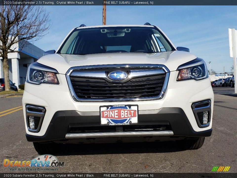 2020 Subaru Forester 2.5i Touring Crystal White Pearl / Black Photo #2