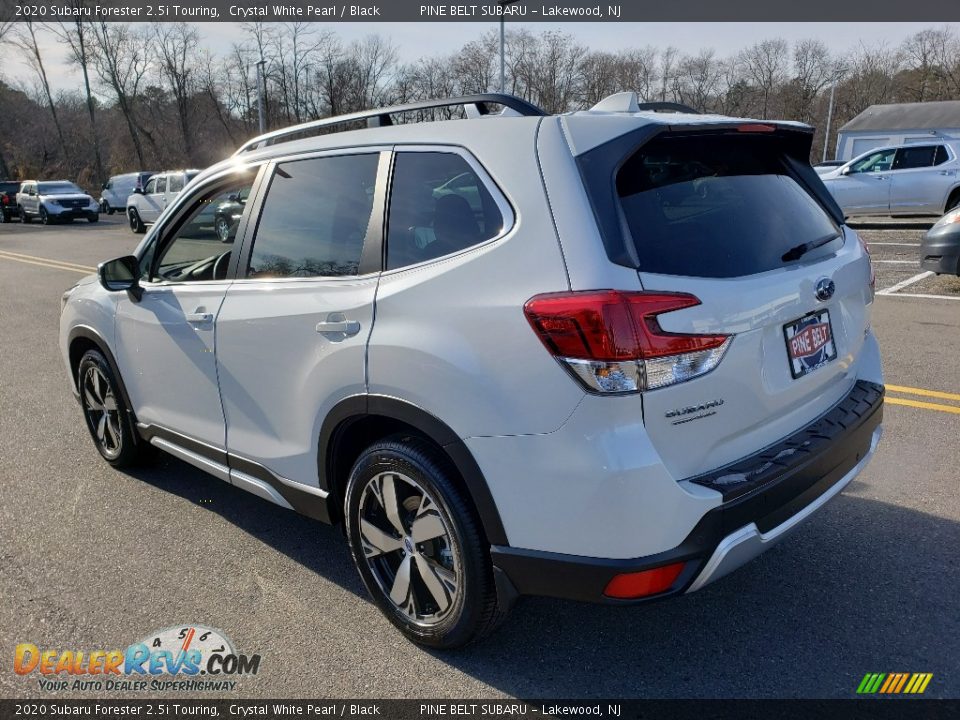 2020 Subaru Forester 2.5i Touring Crystal White Pearl / Black Photo #4