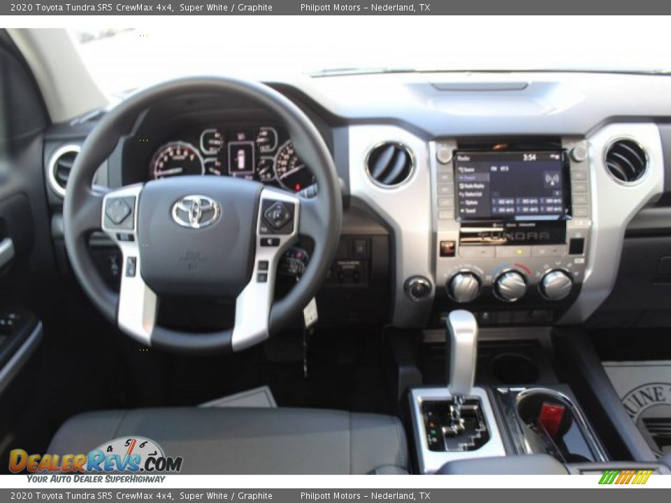 2020 Toyota Tundra SR5 CrewMax 4x4 Super White / Graphite Photo #21