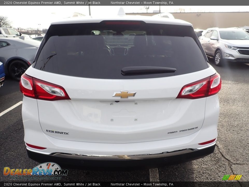 2020 Chevrolet Equinox Premier AWD Summit White / Jet Black Photo #4