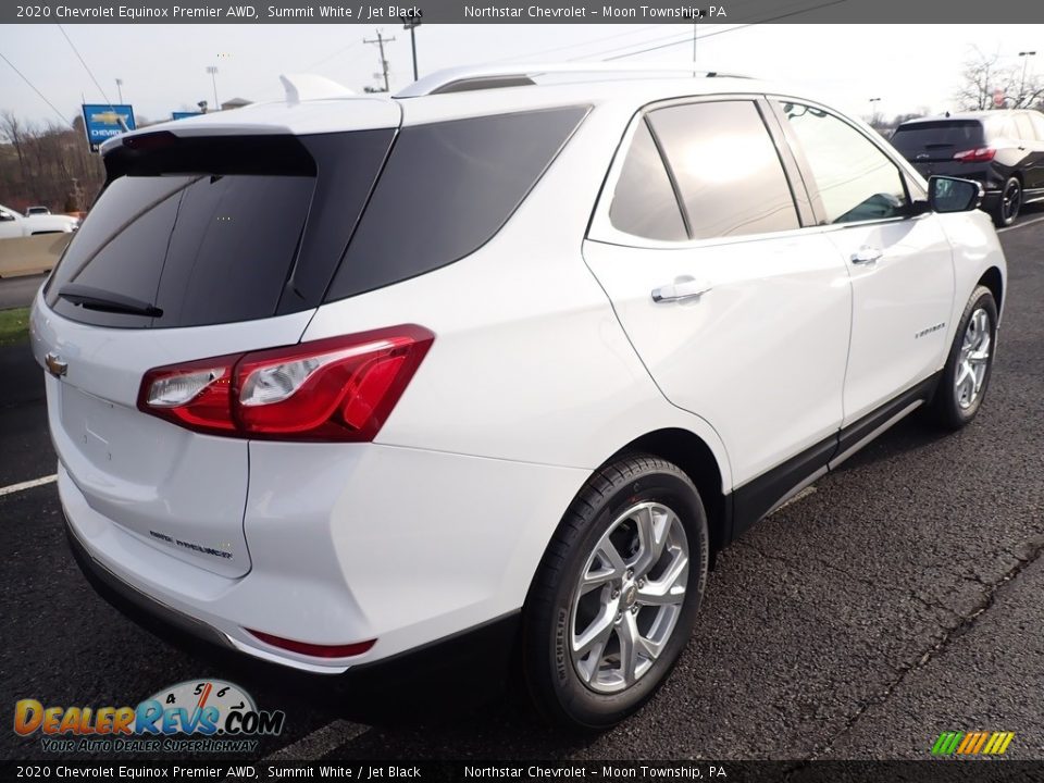 2020 Chevrolet Equinox Premier AWD Summit White / Jet Black Photo #5