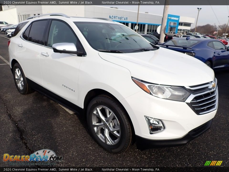2020 Chevrolet Equinox Premier AWD Summit White / Jet Black Photo #7
