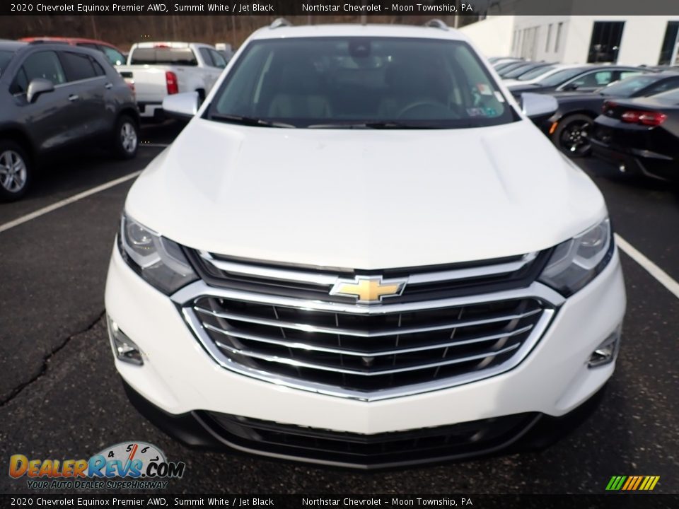 2020 Chevrolet Equinox Premier AWD Summit White / Jet Black Photo #8