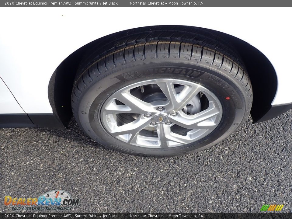 2020 Chevrolet Equinox Premier AWD Summit White / Jet Black Photo #9