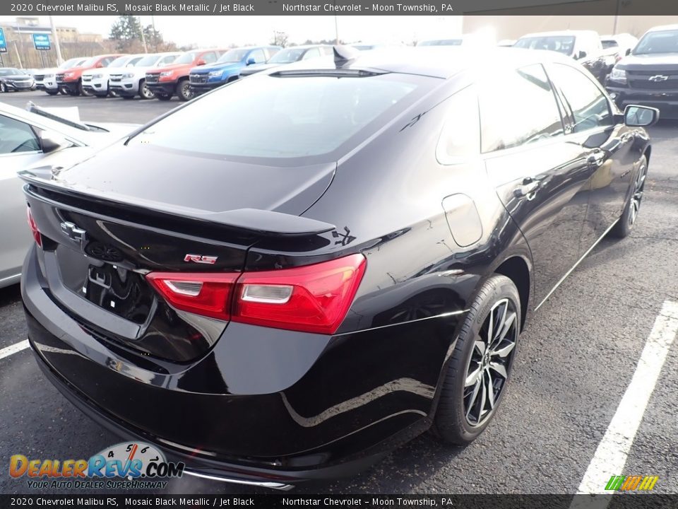 2020 Chevrolet Malibu RS Mosaic Black Metallic / Jet Black Photo #5