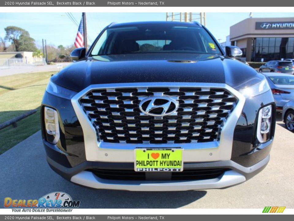 2020 Hyundai Palisade SEL Becketts Black / Black Photo #3