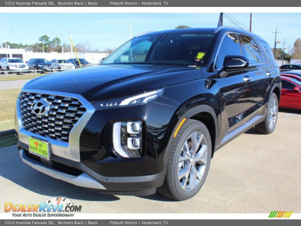 2020 Hyundai Palisade SEL Becketts Black / Black Photo #4