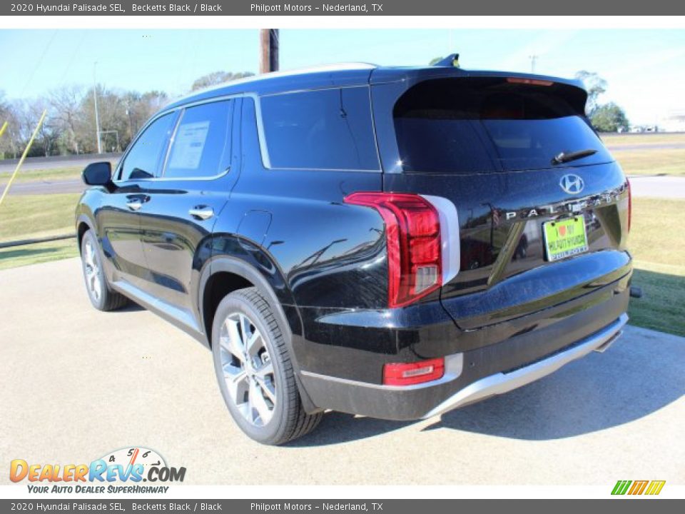 2020 Hyundai Palisade SEL Becketts Black / Black Photo #5