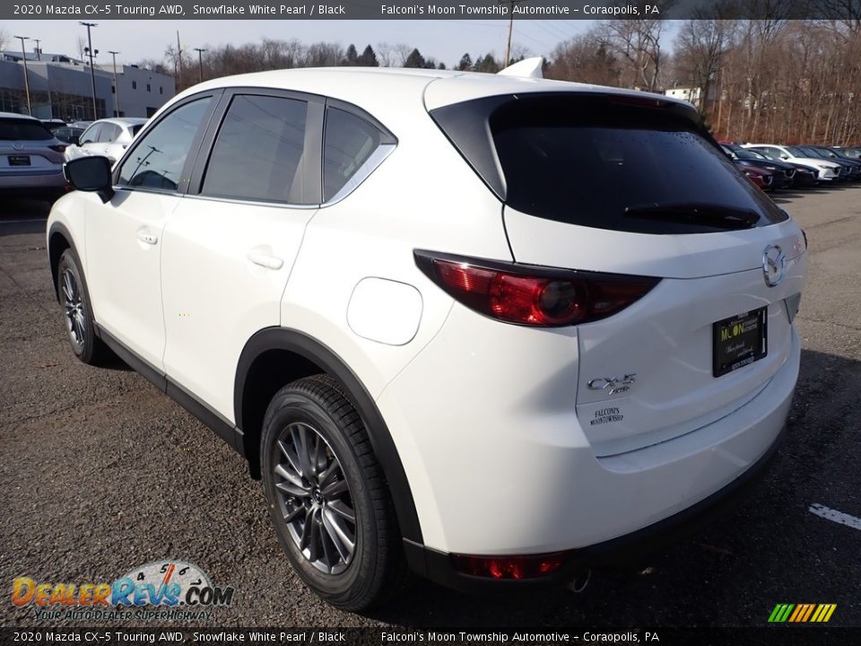 2020 Mazda CX-5 Touring AWD Snowflake White Pearl / Black Photo #3