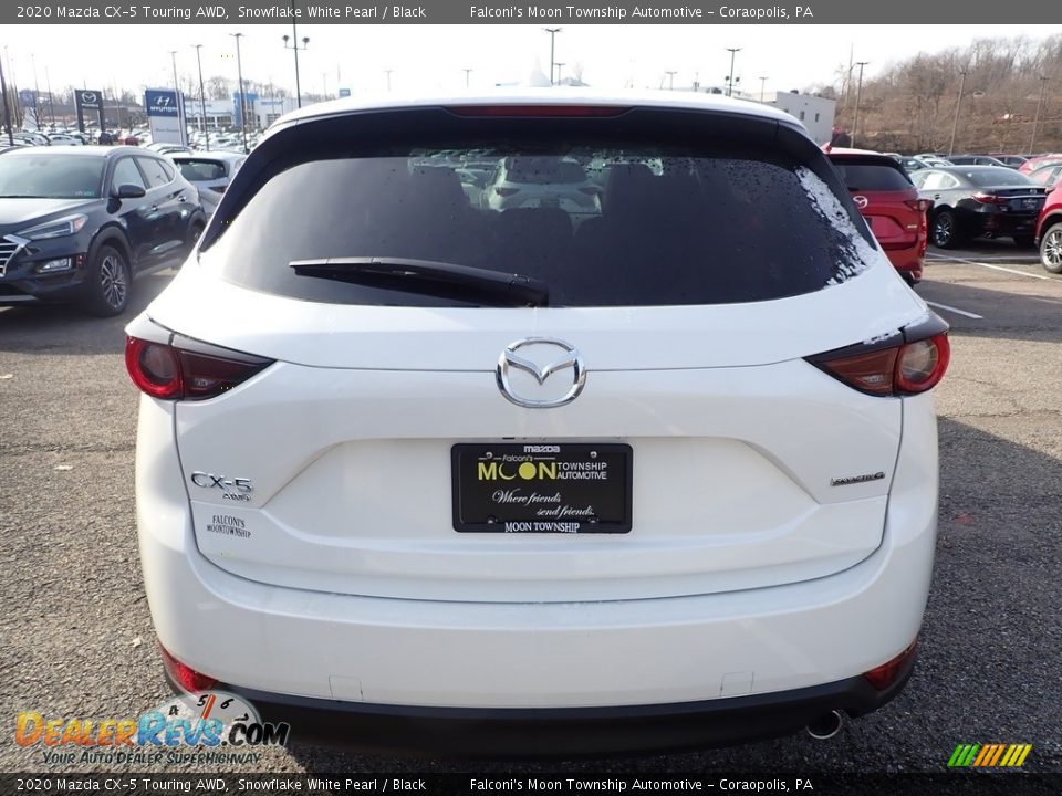 2020 Mazda CX-5 Touring AWD Snowflake White Pearl / Black Photo #4
