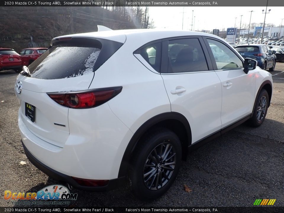 2020 Mazda CX-5 Touring AWD Snowflake White Pearl / Black Photo #5