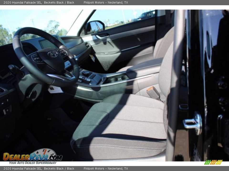 2020 Hyundai Palisade SEL Becketts Black / Black Photo #9