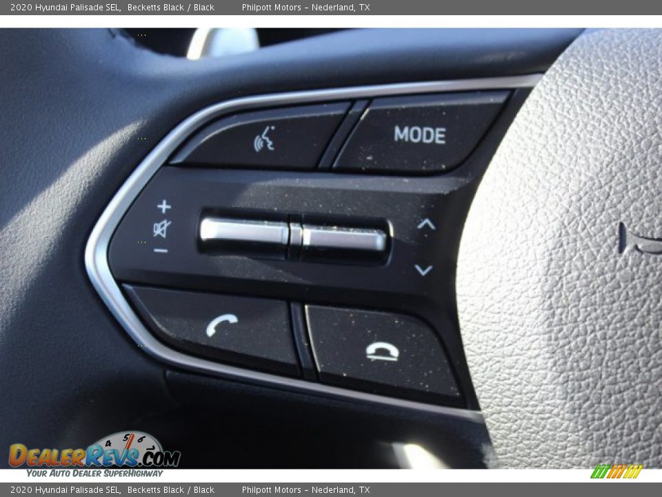 2020 Hyundai Palisade SEL Becketts Black / Black Photo #11