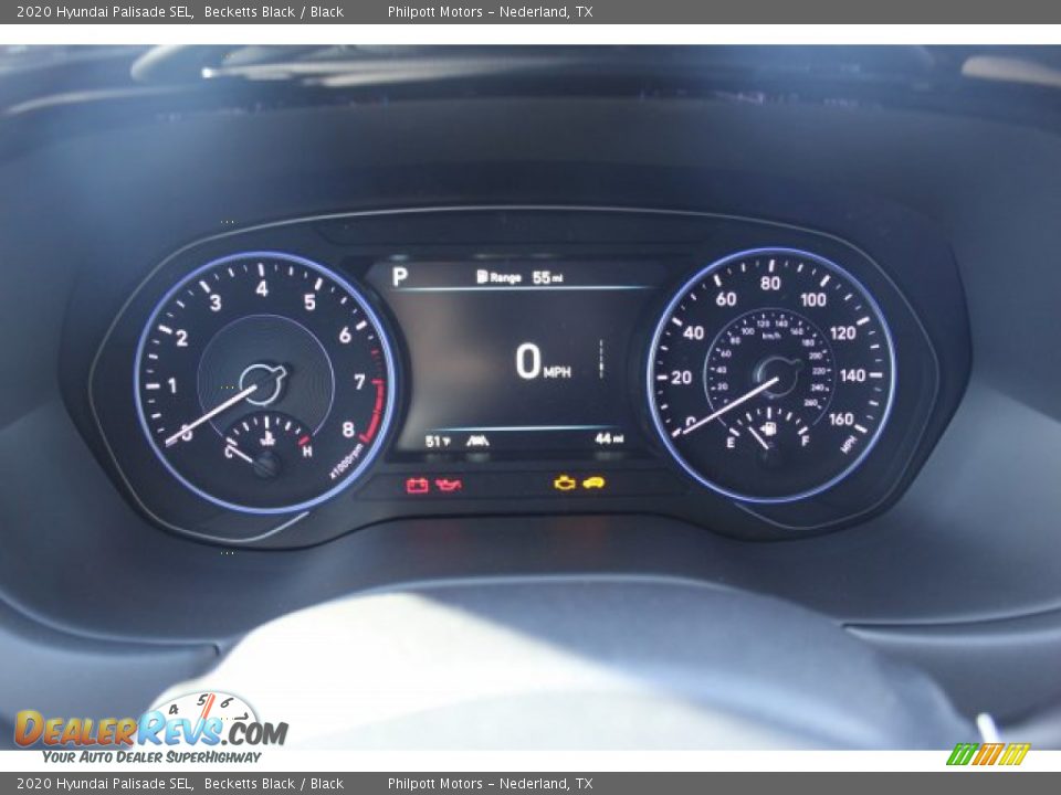 2020 Hyundai Palisade SEL Becketts Black / Black Photo #13