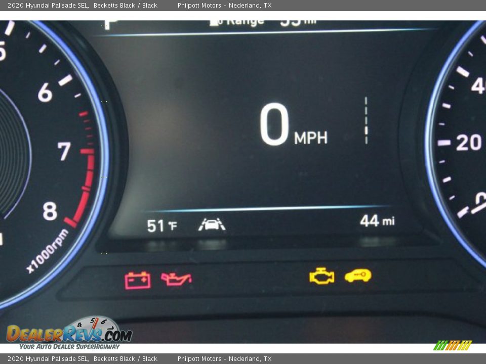 2020 Hyundai Palisade SEL Becketts Black / Black Photo #14