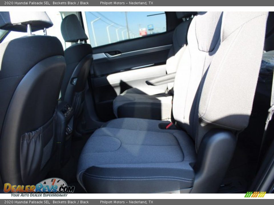 2020 Hyundai Palisade SEL Becketts Black / Black Photo #20