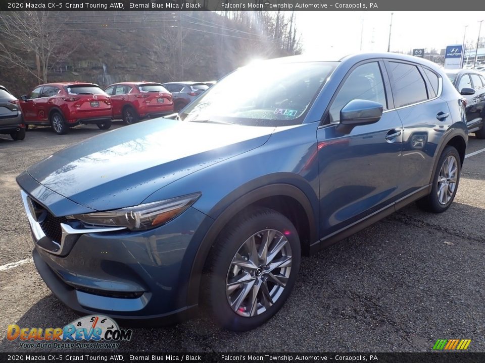 2020 Mazda CX-5 Grand Touring AWD Eternal Blue Mica / Black Photo #5