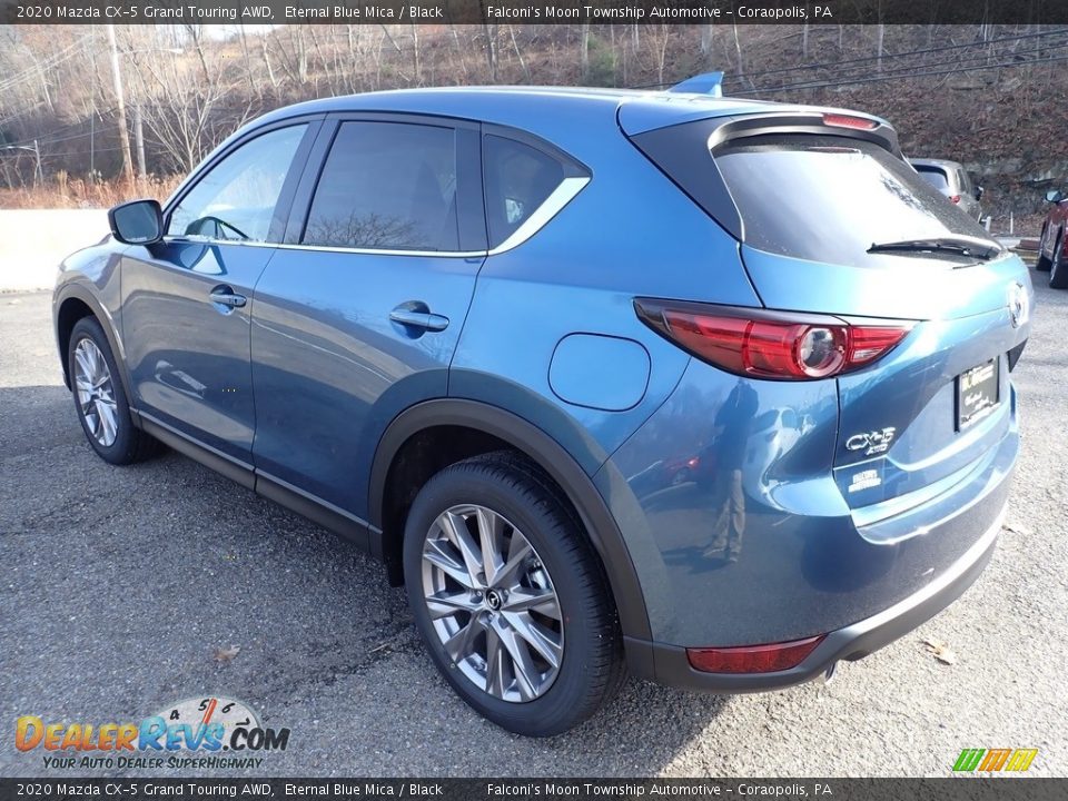 2020 Mazda CX-5 Grand Touring AWD Eternal Blue Mica / Black Photo #6