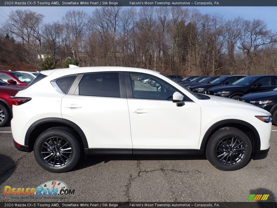 2020 Mazda CX-5 Touring AWD Snowflake White Pearl / Silk Beige Photo #1