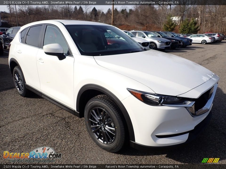 Front 3/4 View of 2020 Mazda CX-5 Touring AWD Photo #3