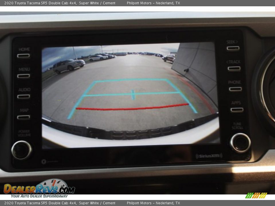 2020 Toyota Tacoma SR5 Double Cab 4x4 Super White / Cement Photo #20
