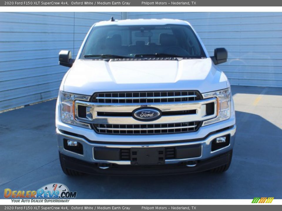 2020 Ford F150 XLT SuperCrew 4x4 Oxford White / Medium Earth Gray Photo #3