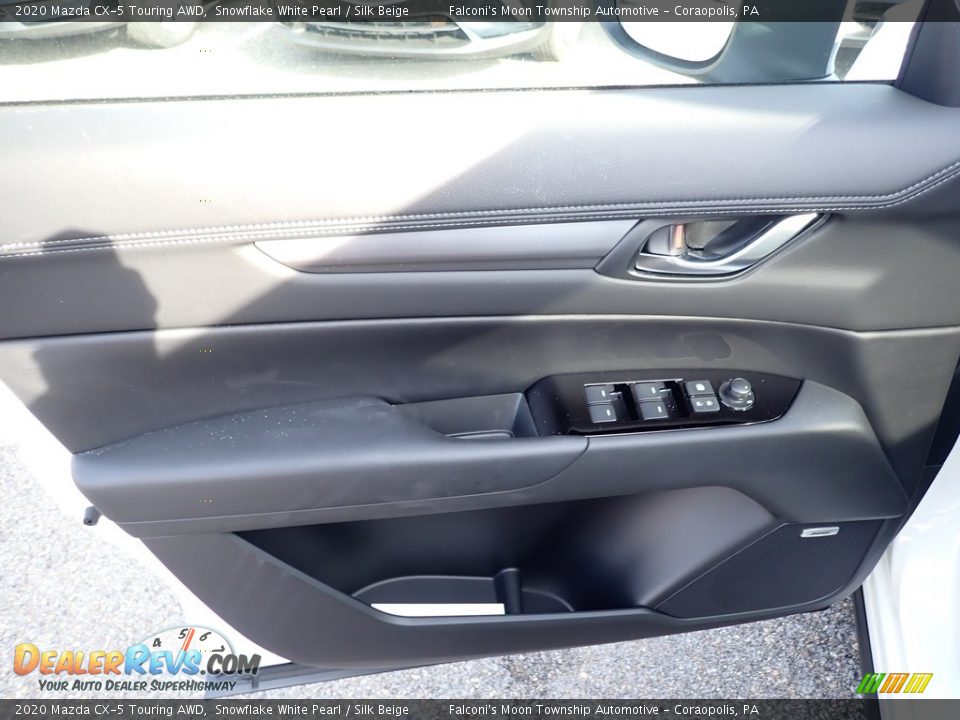 2020 Mazda CX-5 Touring AWD Snowflake White Pearl / Silk Beige Photo #10
