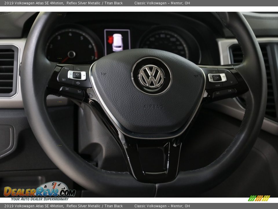 2019 Volkswagen Atlas SE 4Motion Steering Wheel Photo #6