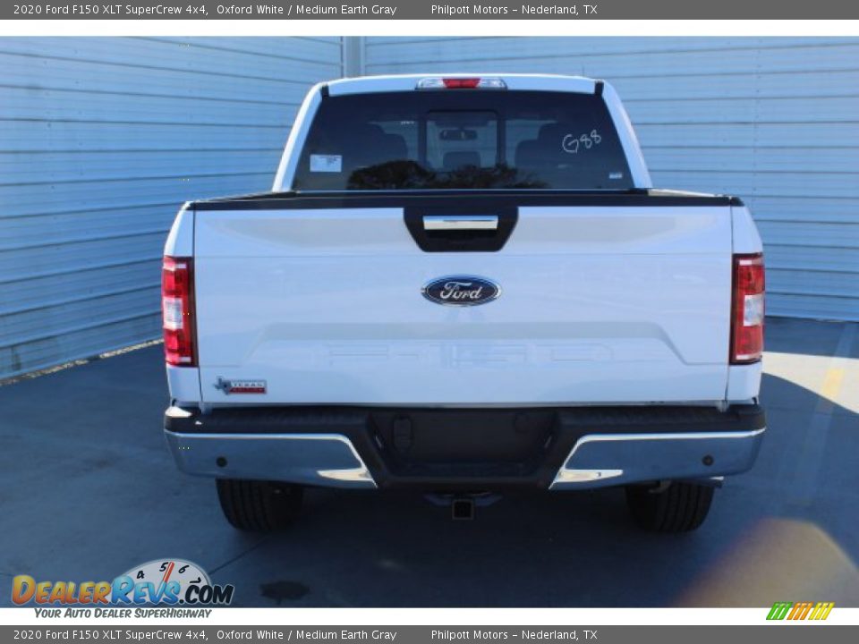 2020 Ford F150 XLT SuperCrew 4x4 Oxford White / Medium Earth Gray Photo #7
