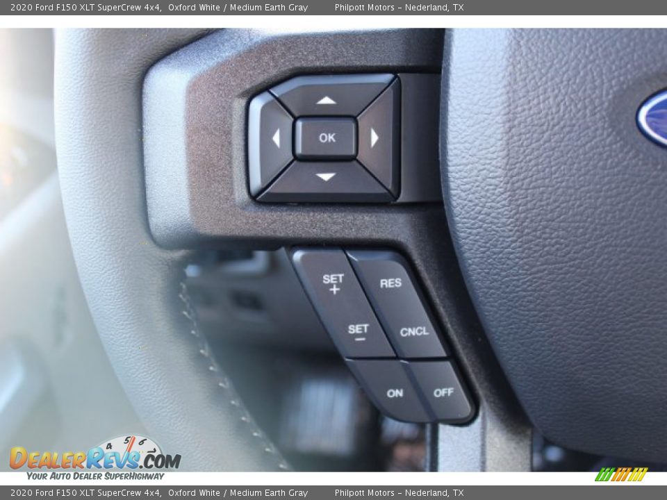 2020 Ford F150 XLT SuperCrew 4x4 Oxford White / Medium Earth Gray Photo #12