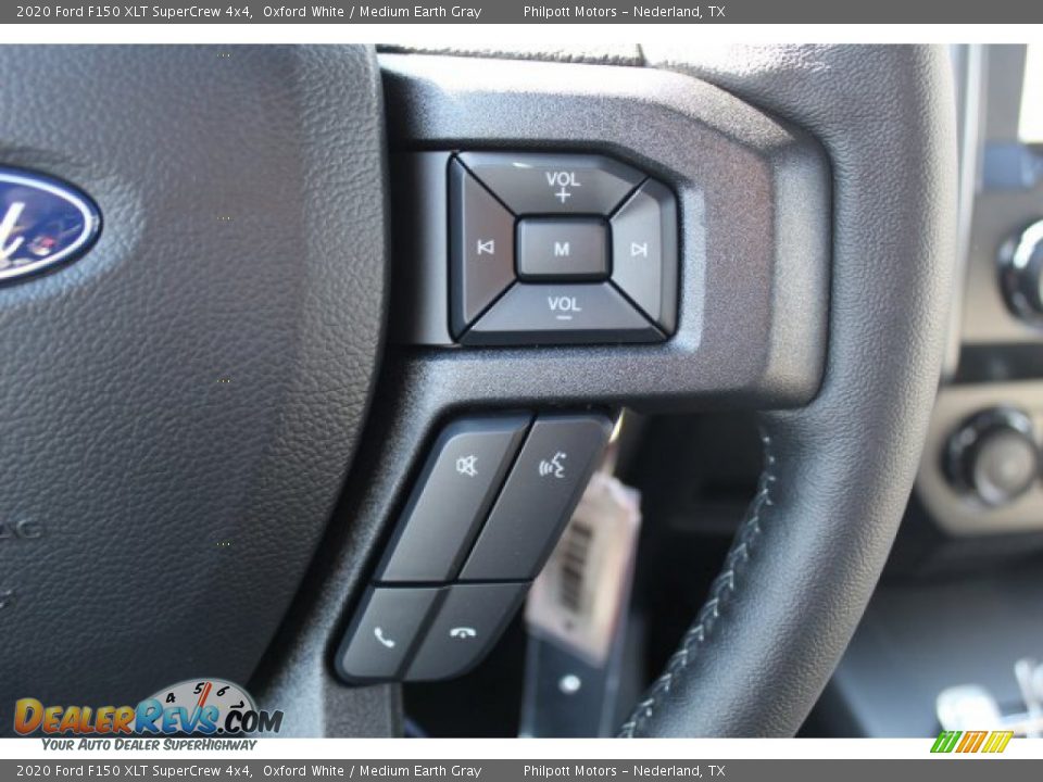 2020 Ford F150 XLT SuperCrew 4x4 Oxford White / Medium Earth Gray Photo #13