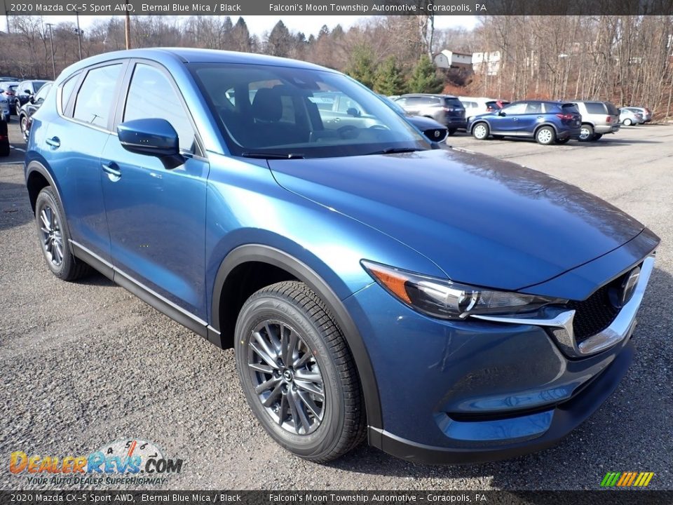 Front 3/4 View of 2020 Mazda CX-5 Sport AWD Photo #3