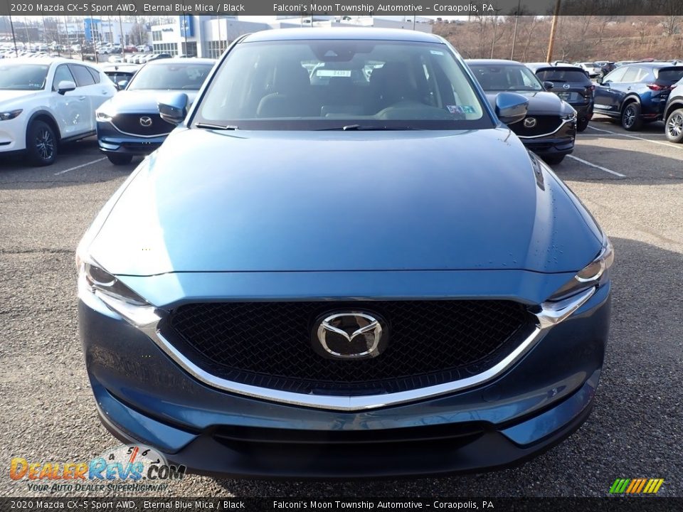 2020 Mazda CX-5 Sport AWD Eternal Blue Mica / Black Photo #4