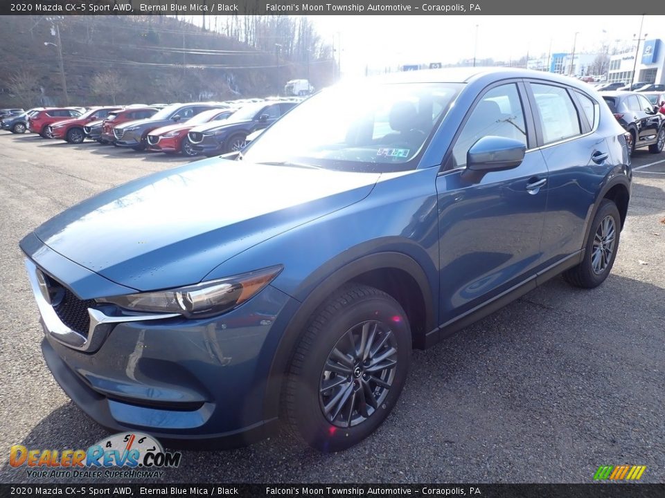 2020 Mazda CX-5 Sport AWD Eternal Blue Mica / Black Photo #5