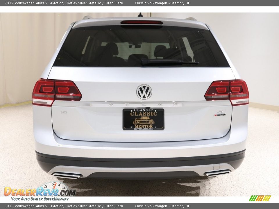 2019 Volkswagen Atlas SE 4Motion Reflex Silver Metallic / Titan Black Photo #19