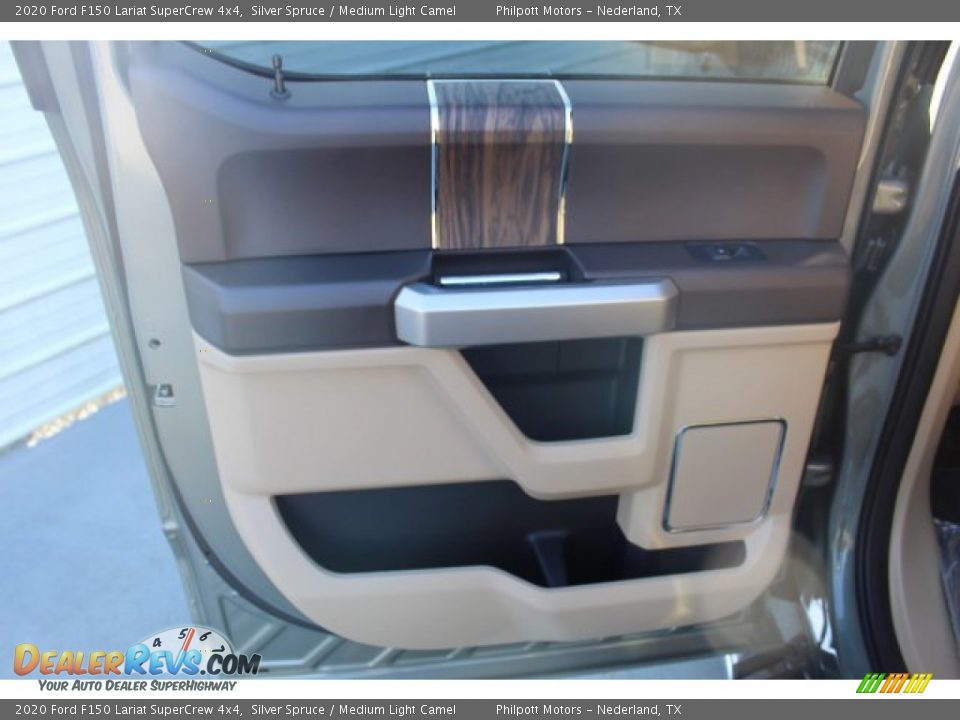 2020 Ford F150 Lariat SuperCrew 4x4 Silver Spruce / Medium Light Camel Photo #20