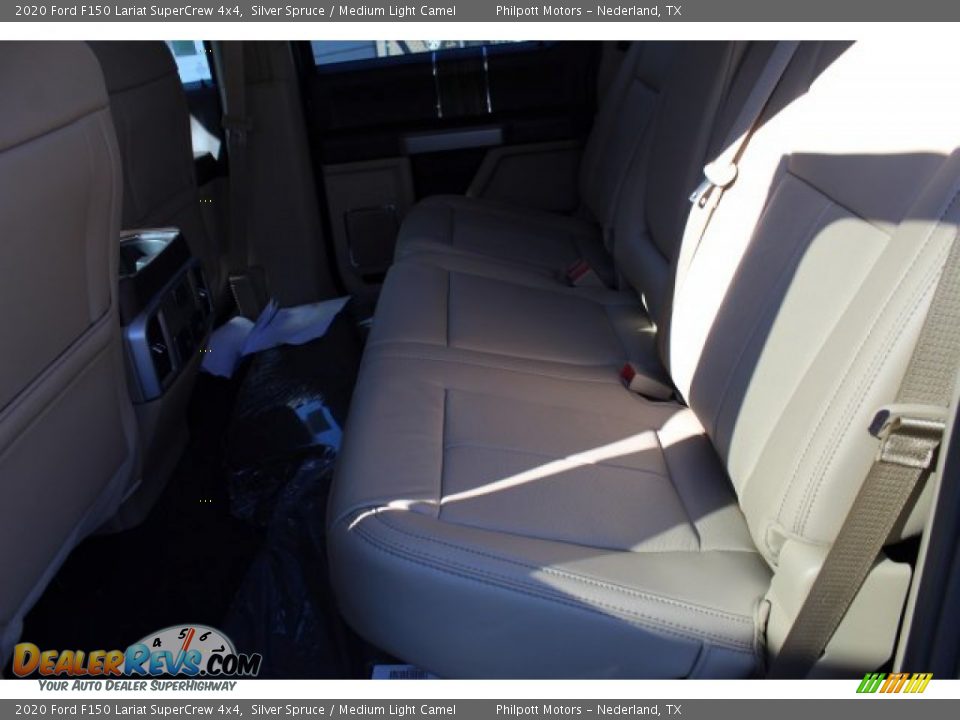 2020 Ford F150 Lariat SuperCrew 4x4 Silver Spruce / Medium Light Camel Photo #21