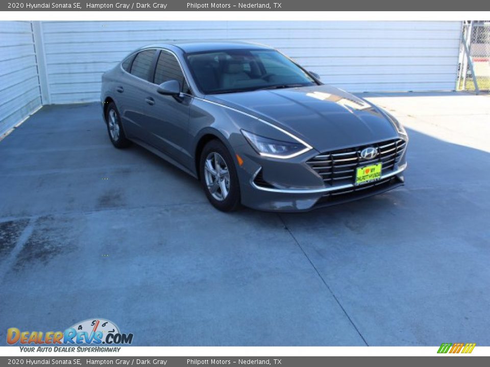 2020 Hyundai Sonata SE Hampton Gray / Dark Gray Photo #2