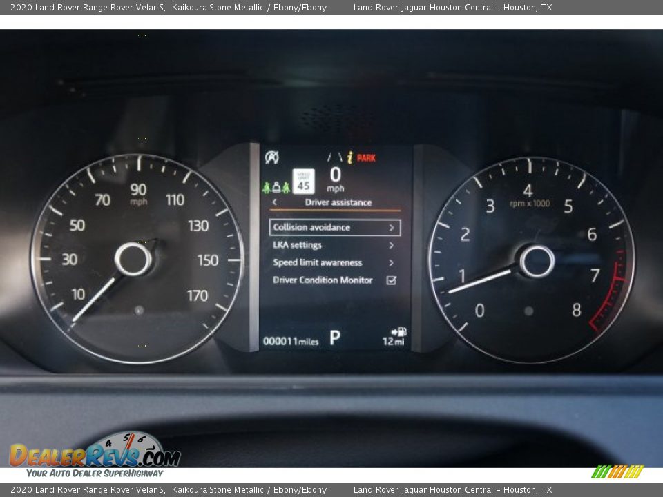 2020 Land Rover Range Rover Velar S Kaikoura Stone Metallic / Ebony/Ebony Photo #13