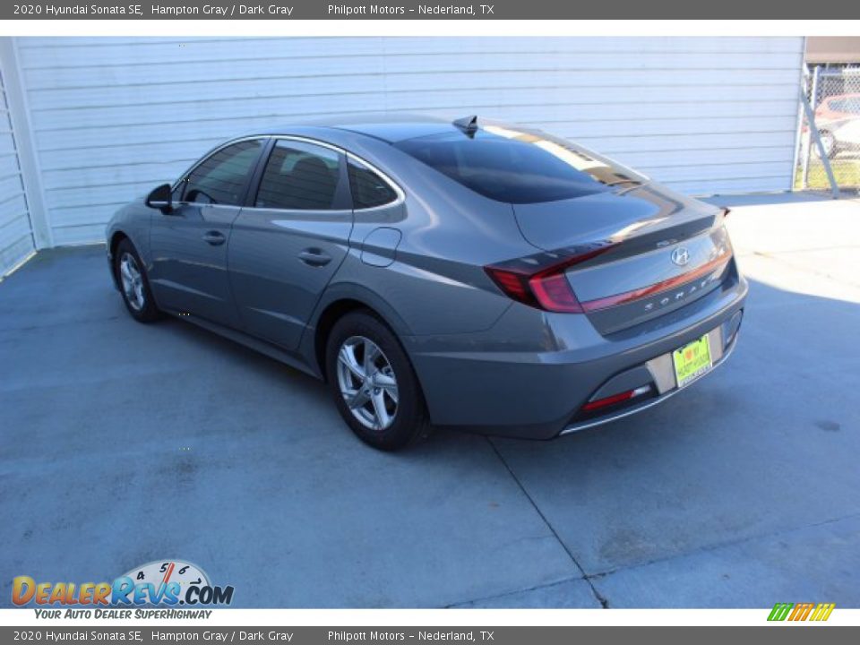 2020 Hyundai Sonata SE Hampton Gray / Dark Gray Photo #6