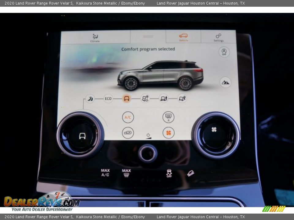 2020 Land Rover Range Rover Velar S Kaikoura Stone Metallic / Ebony/Ebony Photo #16
