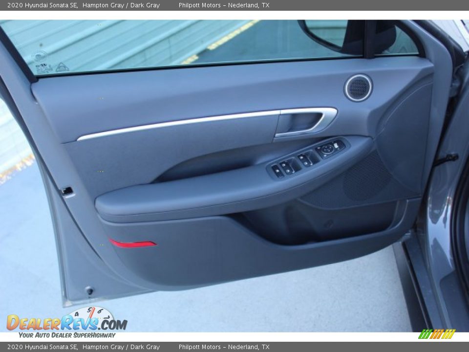 2020 Hyundai Sonata SE Hampton Gray / Dark Gray Photo #9