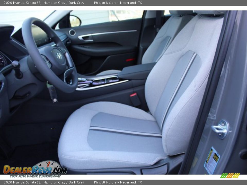 2020 Hyundai Sonata SE Hampton Gray / Dark Gray Photo #10