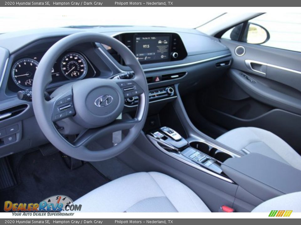 2020 Hyundai Sonata SE Hampton Gray / Dark Gray Photo #11