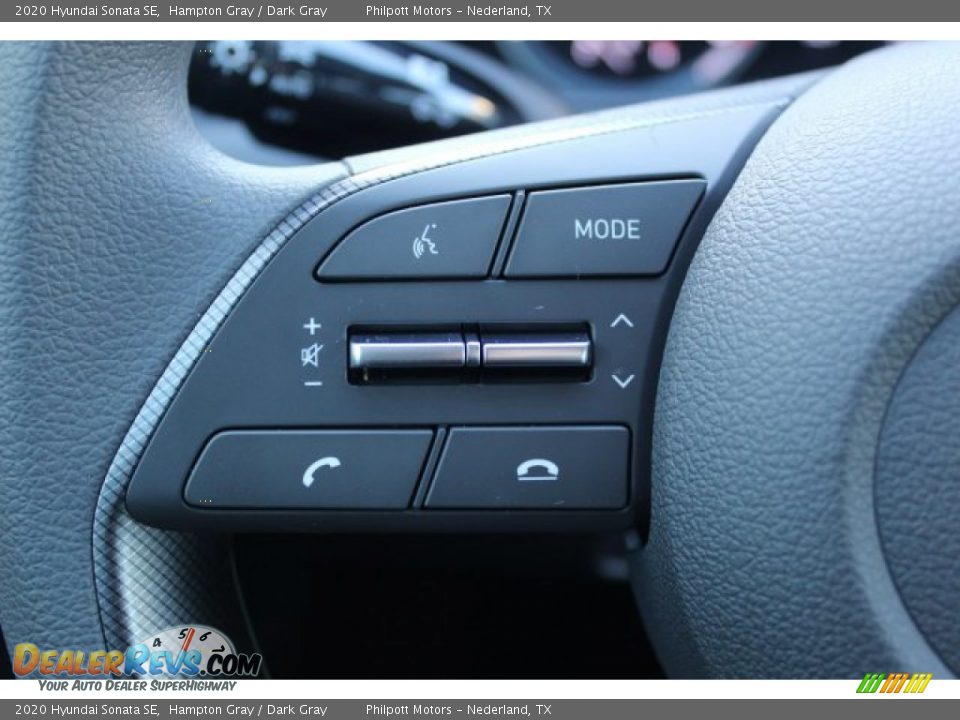 2020 Hyundai Sonata SE Hampton Gray / Dark Gray Photo #13