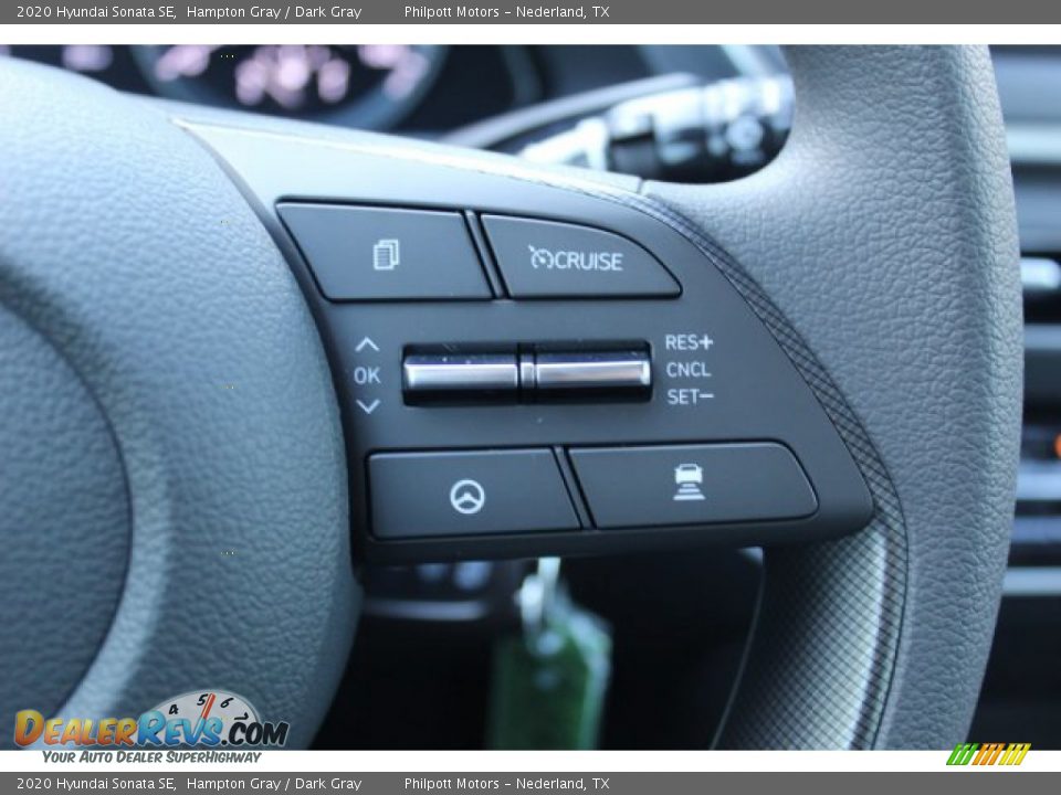 2020 Hyundai Sonata SE Hampton Gray / Dark Gray Photo #14