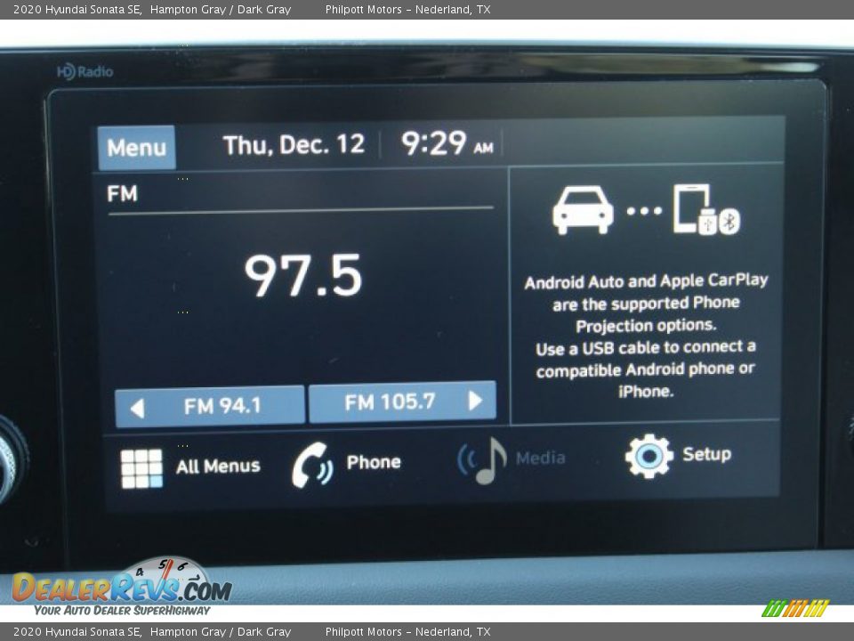 2020 Hyundai Sonata SE Hampton Gray / Dark Gray Photo #17
