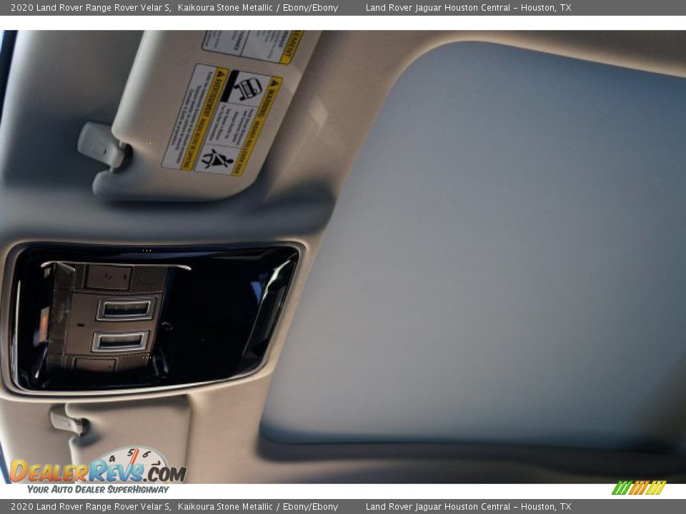 2020 Land Rover Range Rover Velar S Kaikoura Stone Metallic / Ebony/Ebony Photo #26